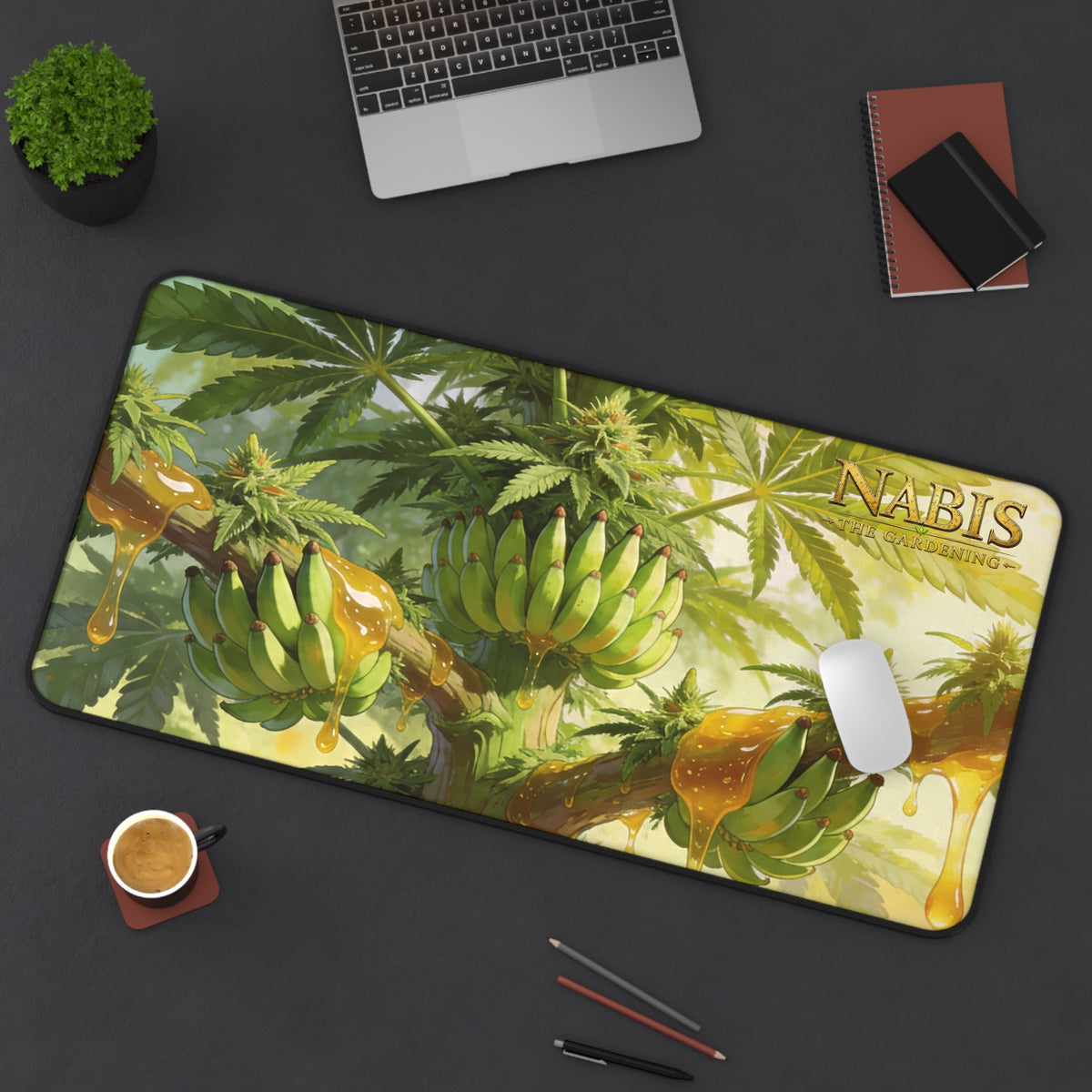 The Honey Banana Gaming Mat (16x32")