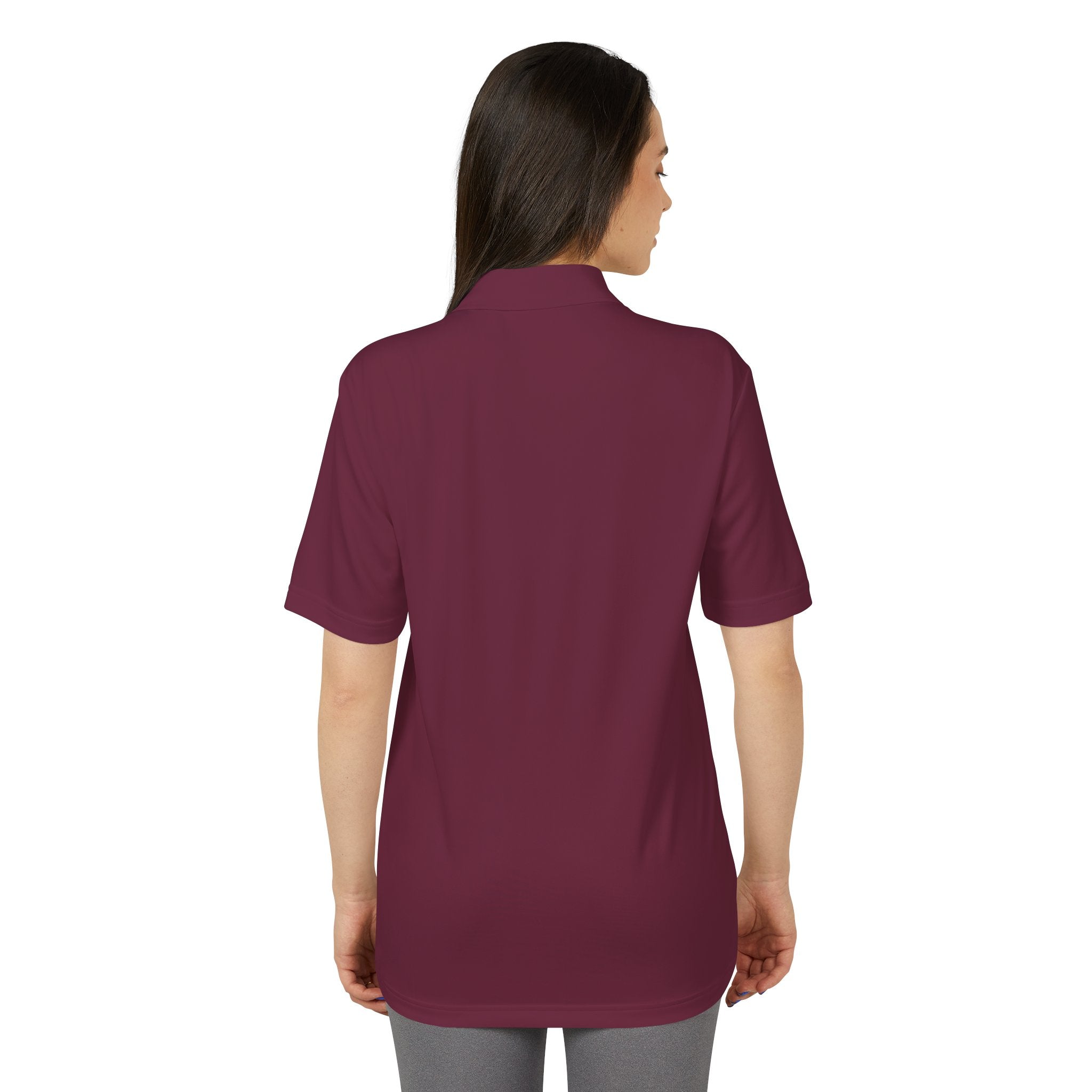 Adidas x Road Trip Embroidered Polo (Maroon)