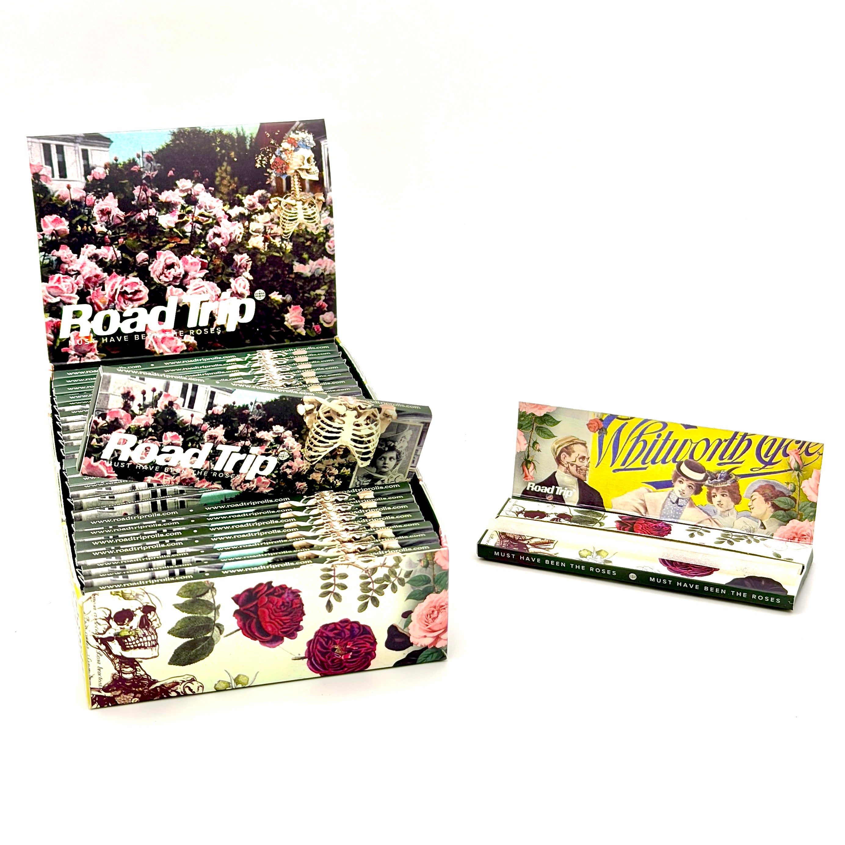 'Must've Been The Roses' Rolling Papers 25x Display Pack