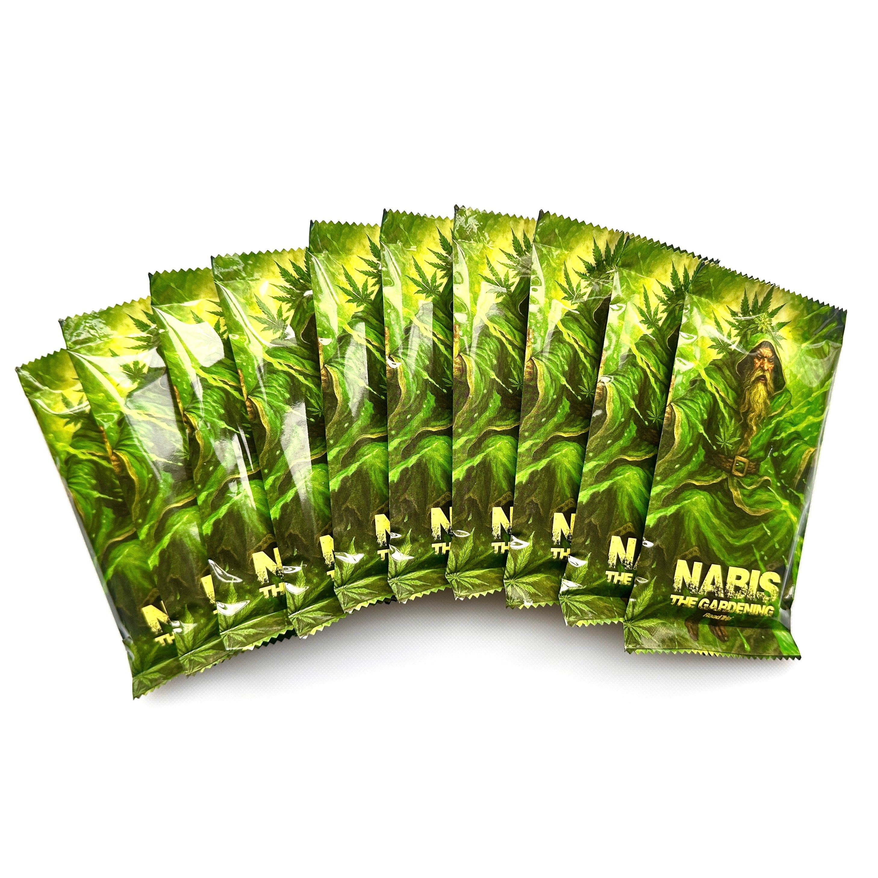 NABIS: The Gardening 100ct Collectible Cards (10 Packs)