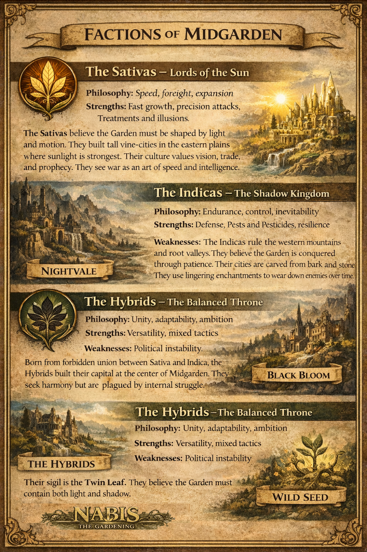 NABIS: The Gardening 100ct Collectible Cards (10 Packs)