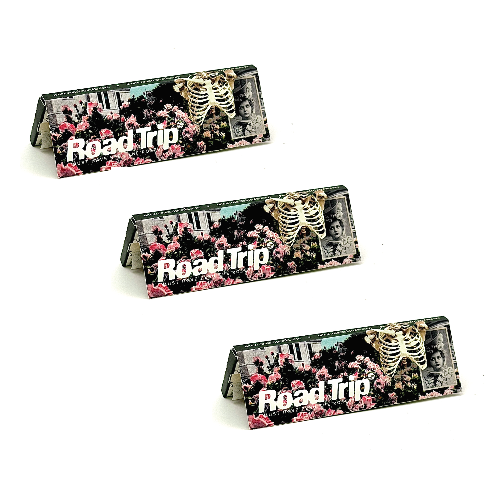 'Must've Been The Roses' Rolling Papers Three Pack
