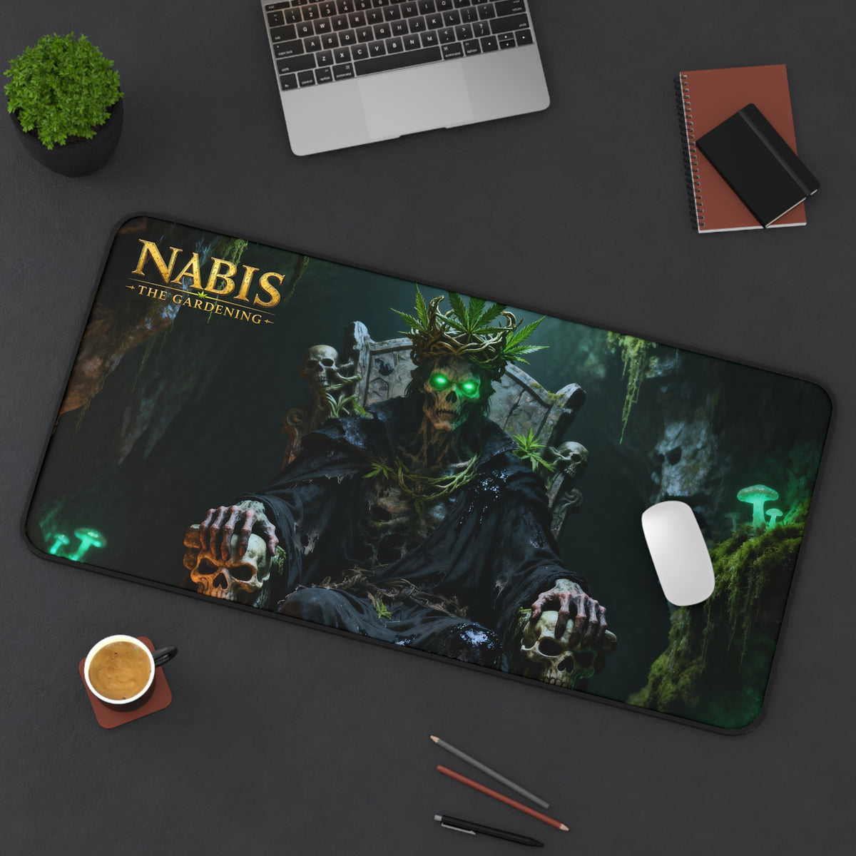 The Blueberry King Gaming Mat (16x32")