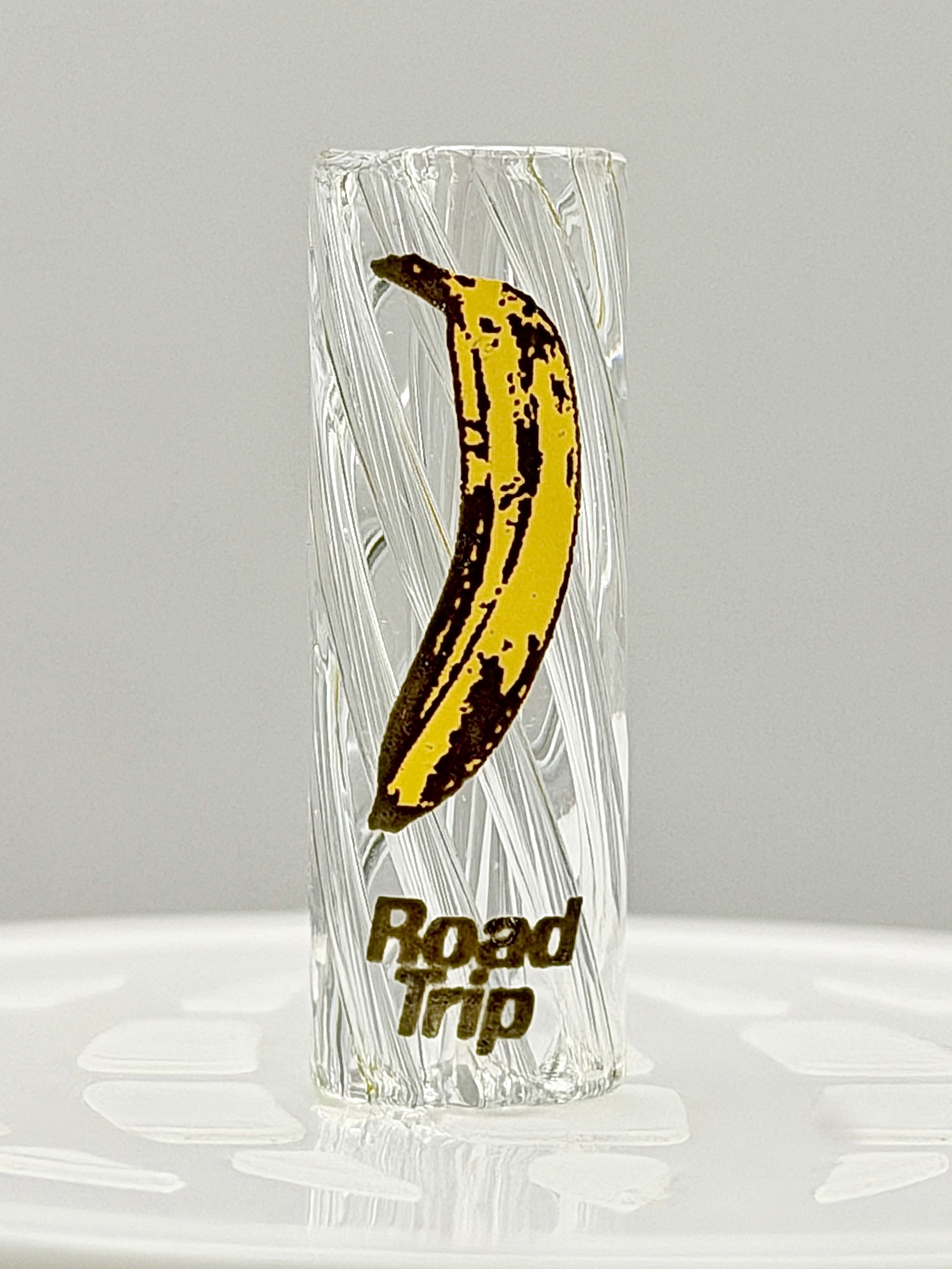 Limited Edition 'Tally Man' - 10mm Spiral Glass Tip