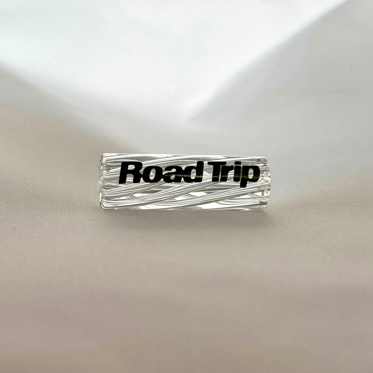 The 'Road Tip' - 10mm Spiral Glass Tip