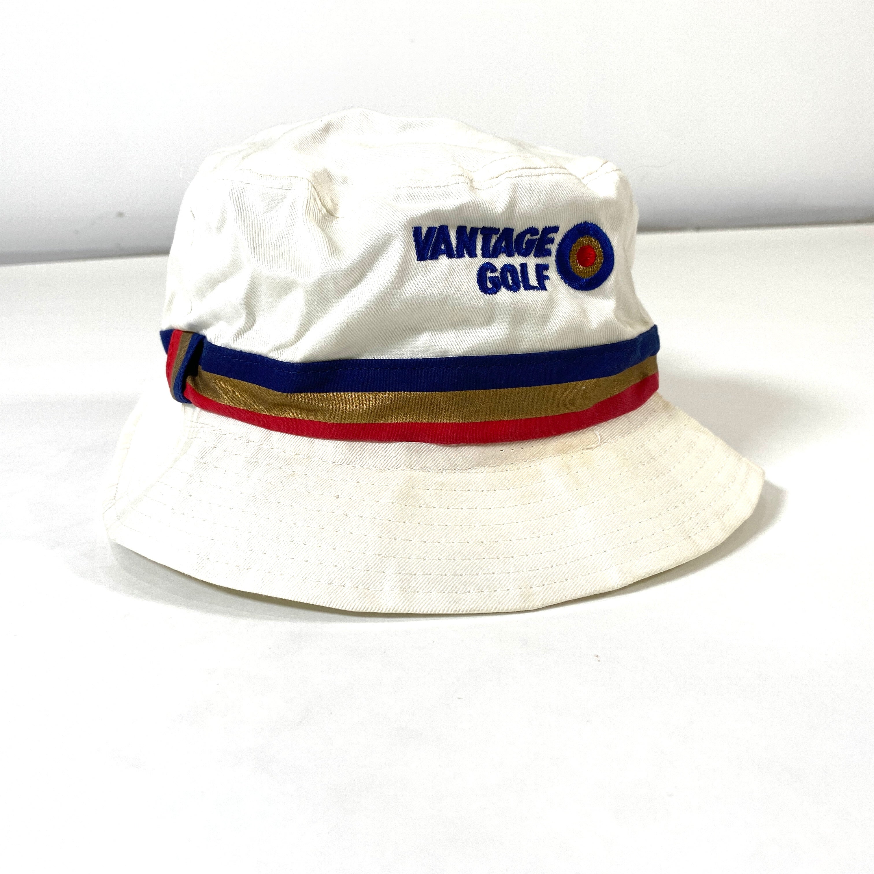 Vintage Vantage Golf Senior PGA Bucket Hat