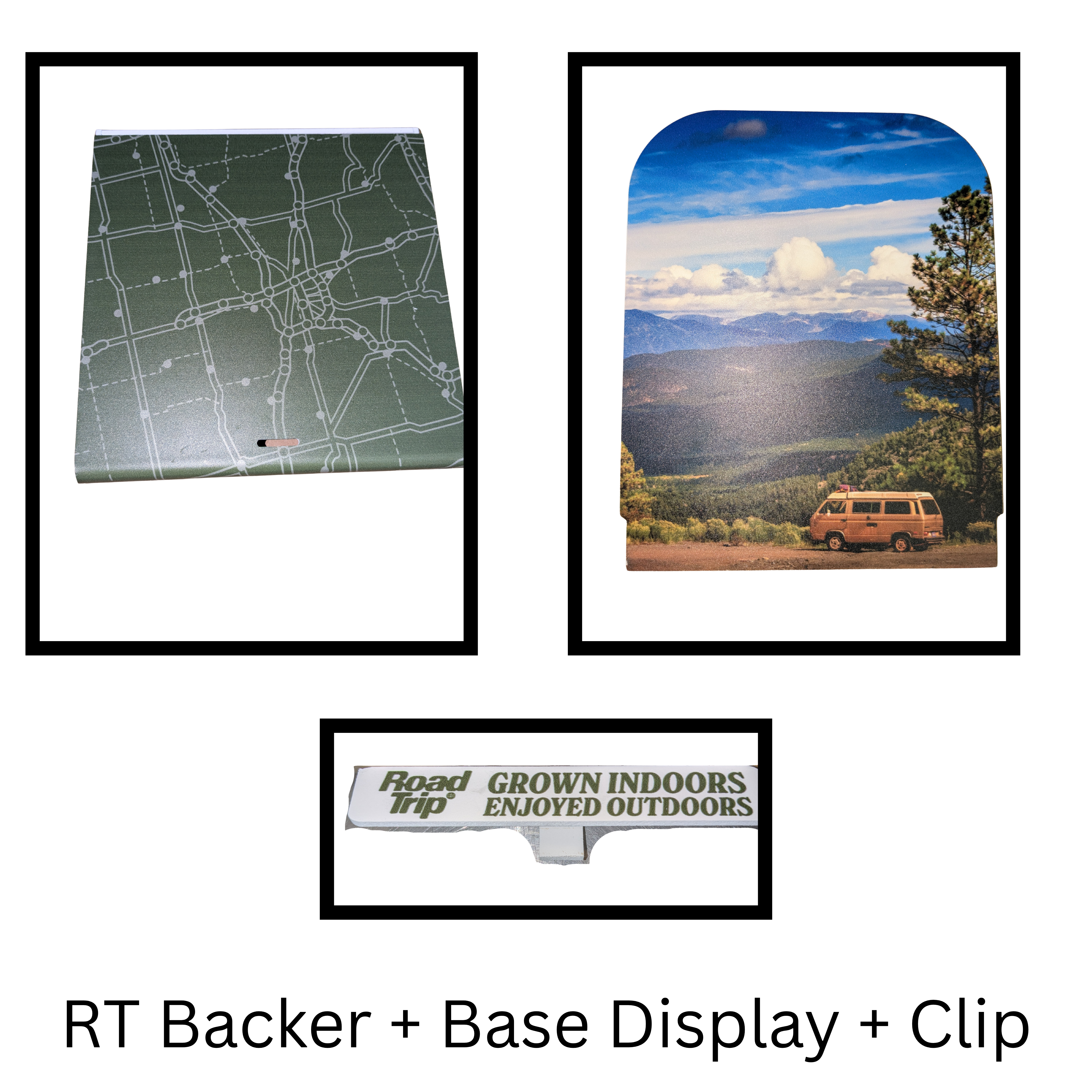 RT Backer + Base Display + Clip (staff)